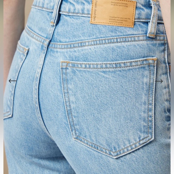 Oak and Fort Stevie Tapered Jean Size 27 - Picture 4 of 9